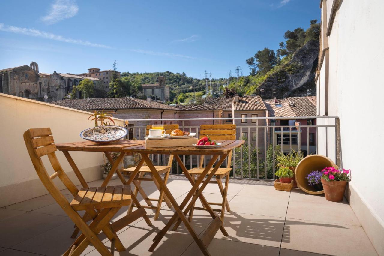 Apartamentos Terraza Ega Естеля Екстериор снимка